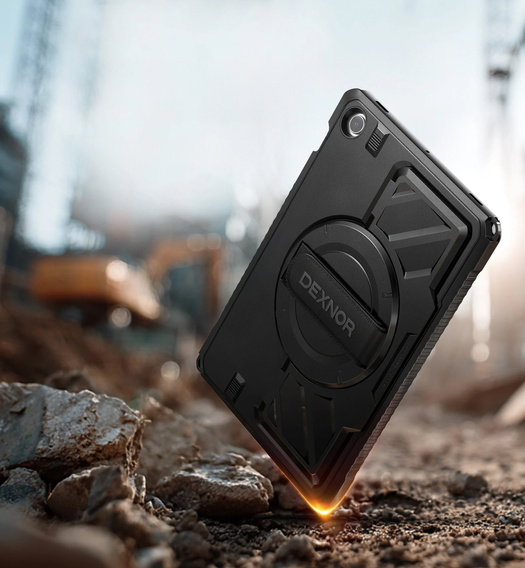 Dexnor 360° case with strap and stylus holder for Samsung Galaxy Tab A9+