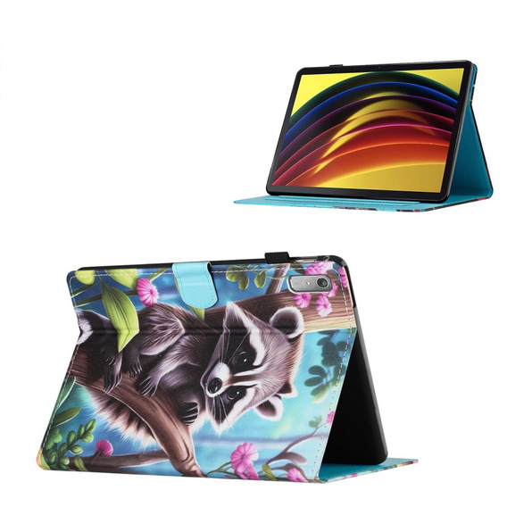 Case for Lenovo Tab P11 Gen 2, raccoon