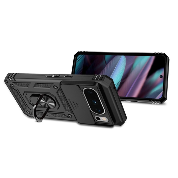 Case for Google Pixel 8 Pro, CamShield Slide, black