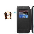 Flip case for Google Pixel 9A, RFID Wallet MagSafe CamShield, black