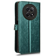 Flip case for Realme 12, Wallet Rhombus, green