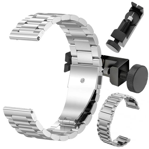 STRAP FOR HUAWEI WATCH 2 3 4 5 GT GT2 GT3 GT4 GT5 PRO GT2e 2e 46MM 48MM silver