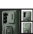 Armored case for Samsung Galaxy Z Fold 6 5G, Dexnor Full Body S-Pen Slot, green