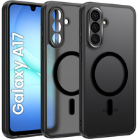 Matt Case for Samsung Galaxy A17 5G, for MagSafe, translucent black