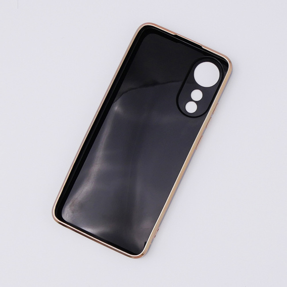 Case for Oppo A78 4G, Glamour CamShield, black