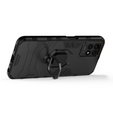 Case for Realme 8i, Kickstand Ring, black