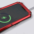Armored case for iPhone 16E, R-JUST, red