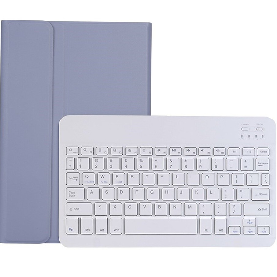 Case + keyboard Samsung Galaxy Tab A8 10.5 X200 / X205, purple