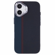 MagSafe's iPhone 16 Case, Carbon Fiber, black / blue