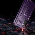 Armored case for Samsung Galaxy A34 5G, Dexnor Full Body (Two Frames), purple