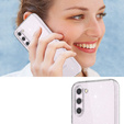 Case for Samsung Galaxy S23, Glittery Powder, transparent