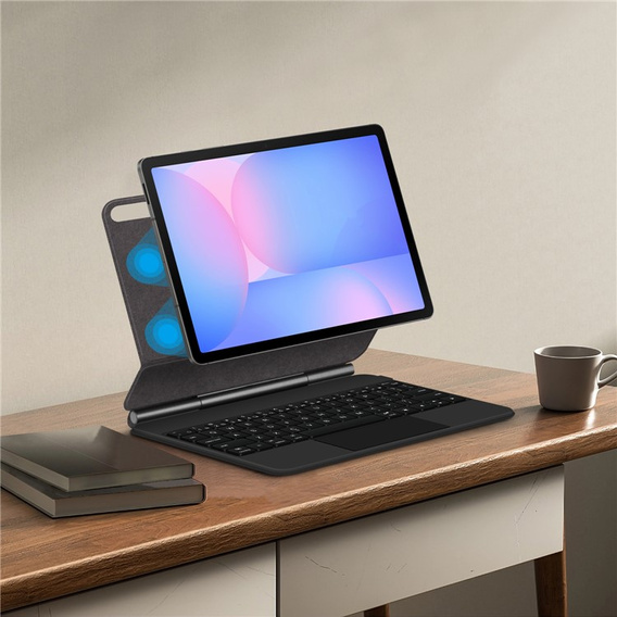 Bluetooth keyboard case with touchpad for Samsung Galaxy Tab S10 FE