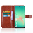 Flip case for Samsung Galaxy A26, Crazy Horse Wallet, brown
