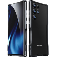Case LUPHIE for Samsung Galaxy S23 Ultra, Armor Bumper, black