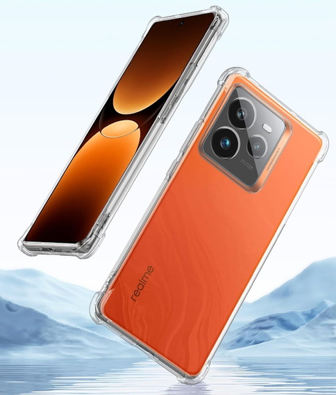 Case for Realme GT 7 Pro, Dropproof, transparent