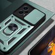 Case for Xiaomi Poco F5, CamShield Slide, green
