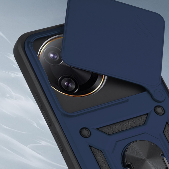 Case for Xiaomi Poco F7 Ultra, CamShield Slide, blue