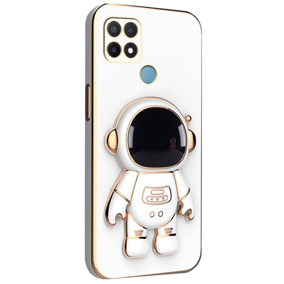 Case for Oppo A15/A15S, Astronaut, white