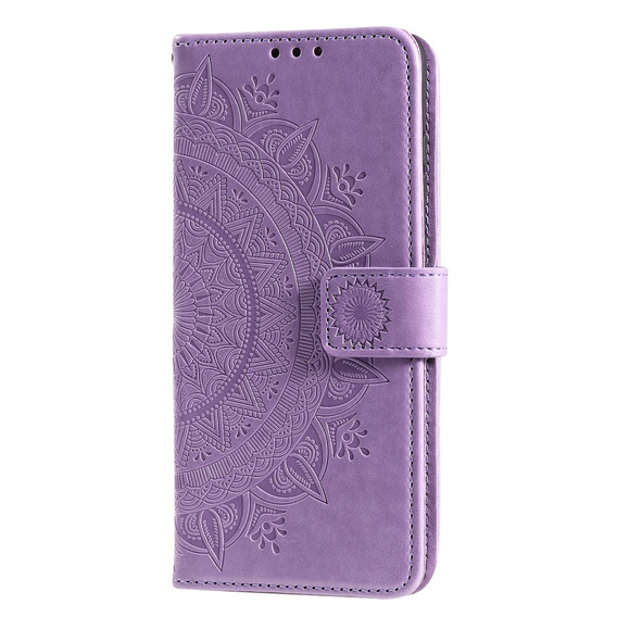 Flip case for Oppo Reno7 5G, Mandala, purple