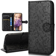 Flip case for Infinix Hot 40i, Wallet Rhombus, black