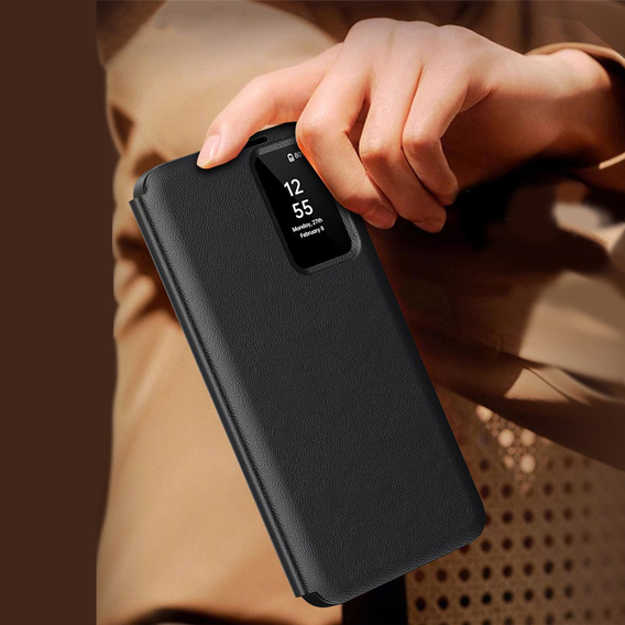 Smart View Wallet flip case for Samsung Galaxy S26, black