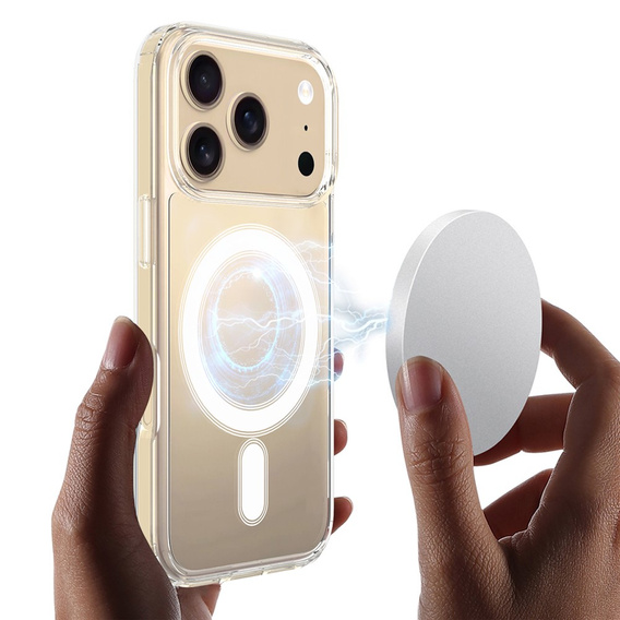 Magnetic case TPU + Acrylic for iPhone 17 Pro Max