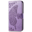 Flip case for Infinix Note 30 Pro 4G, Butterfly, purple