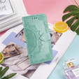Flip case for Motorola Edge 50 Fusion 5G, Mandala, green