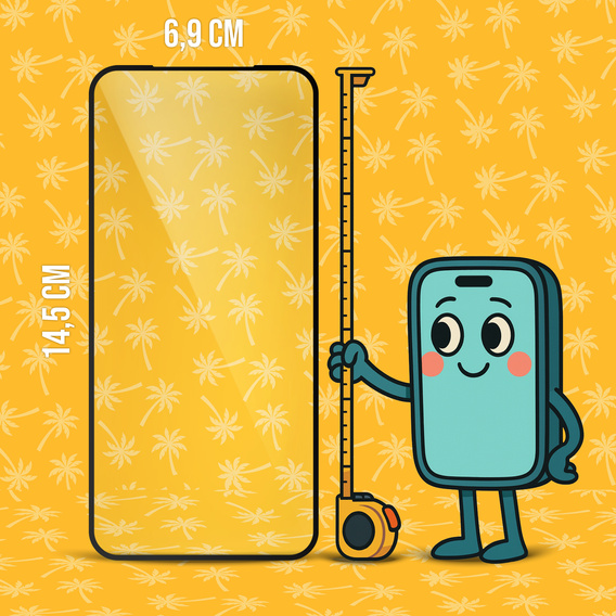 9D Flexi Palm ceramic glass for Samsung Galaxy S25