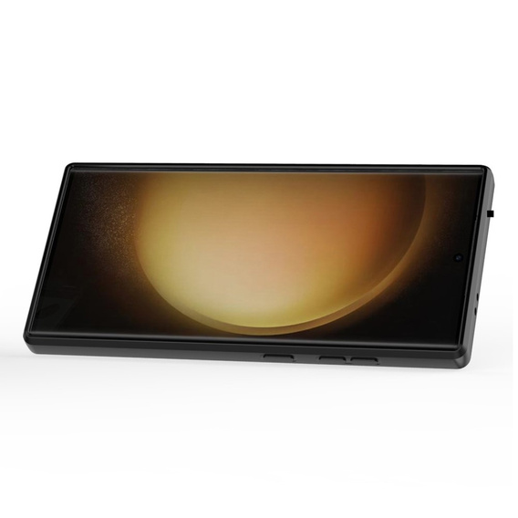 Case for Samsung Galaxy S24 Ultra, KickStand Camera Lens, grey