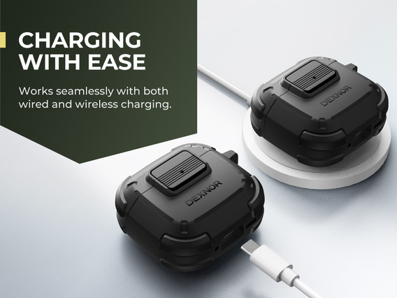 Dexnor protective case for Apple AirPods 4 2024