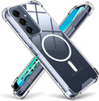 Case for Samsung Galaxy A16, Fusion Hybrid, for MagSafe, transparent + Screen Glass