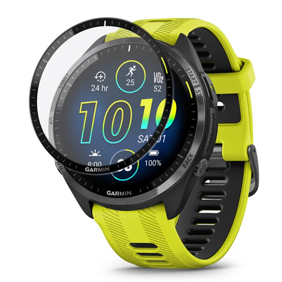 2x ERBORD Hybrid Glass for Garmin Forerunner 965