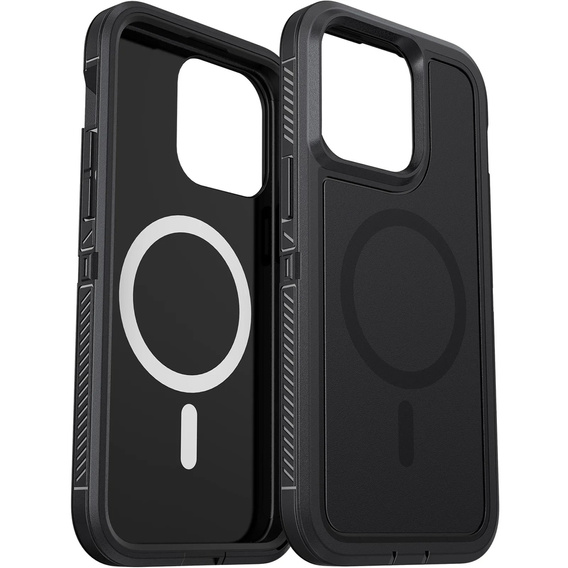 Case with frame for iPhone 11, for MagSafe, black