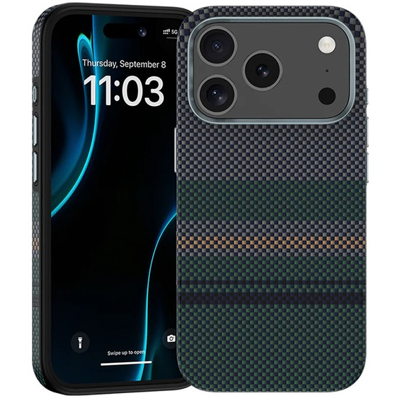 BENKS Kevlar Magnetic Armor Pro Aurora 600D C070 case for MagSafe for iPhone 17 Pro Max