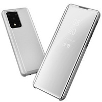 Case for Samsung Galaxy S20 Ultra, Clear View, silver