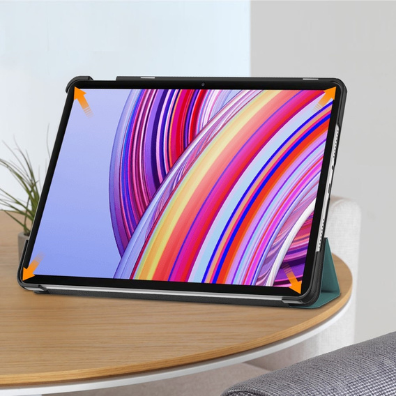 Case for Xiaomi Redmi Pad Pro / Xiaomi Poco Pad, Smartcase, green