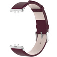 Leather Strap for Samsung Galaxy Fit 3, Maroon