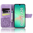 Flip case for Samsung Galaxy A26, Butterfly, purple