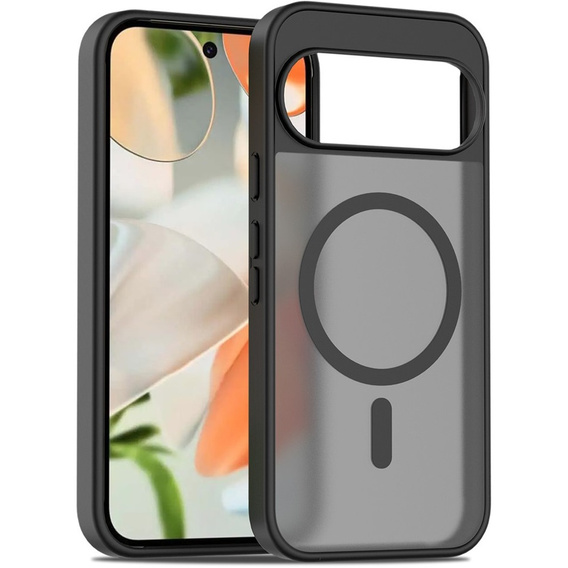 Matt Case for Google Pixel 10 / 10 Pro, for MagSafe, translucent black