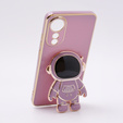Case for Oppo A78 4G, Astronaut, purple
