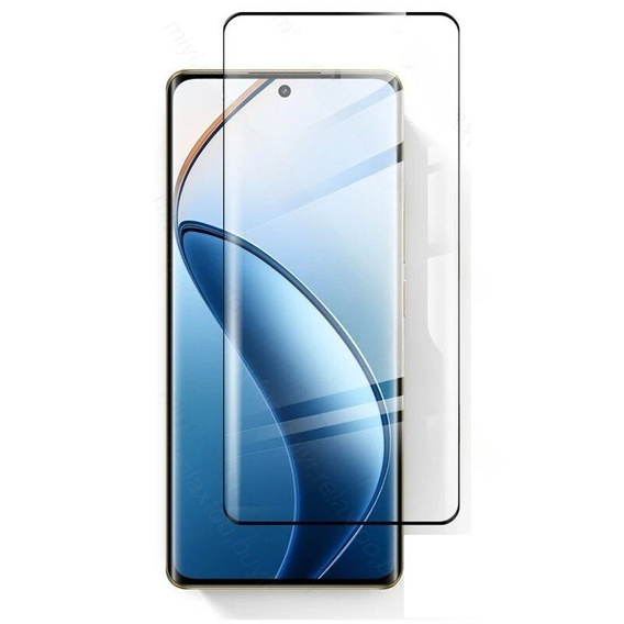 3D Tempered Glass for Realme 12 Pro 5G / 12 Pro+ 5G, black