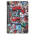 Case for Samsung Galaxy Tab S9 Plus, Smartcase, graffiti