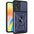 Case for Oppo A98 5G, CamShield Slide, blue