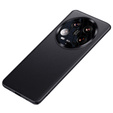 Leather case for Xiaomi 14 Ultra, leather hybrid, black