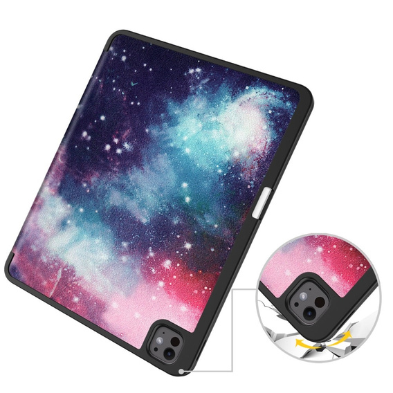 Case for iPad Pro 13" 2024 (7 gen.), Smartcase, galaxy