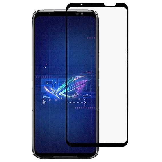 RURIHAI 3D Full Screen Tempered Glass for Asus ROG Phone 6 5G