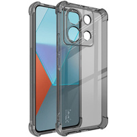 IMAK case for Xiaomi Redmi Note 13 Pro 5G, Dropproof, transparent / black