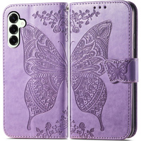 Flip case for Samsung Galaxy S25 FE, Butterfly, purple