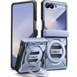 Tongate MECH case with MagSafe for Samsung Galaxy Z Flip7 FE / Z Flip6, blue